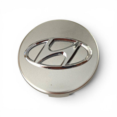 Ковпачки (заглушки) у диски Hyundai сірі 60,6\58,3мм